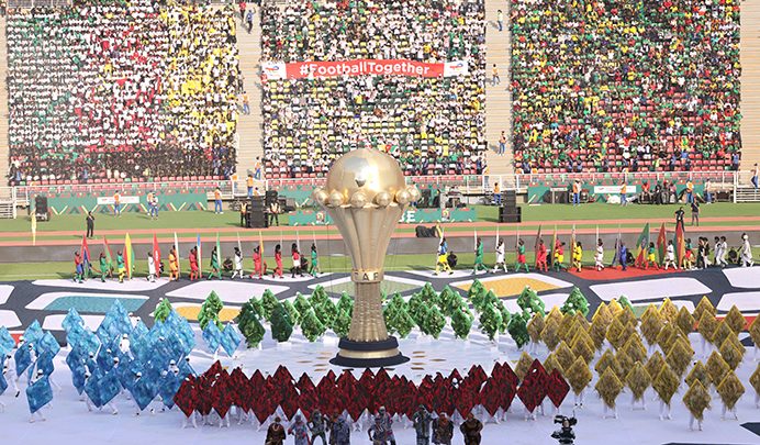 Prévu pour débuter à 10 heures, le stade d’Olembé est à l’honneur pour célébrer la fête d’ouverture de la Coupe d’Afrique des Nations 2021.