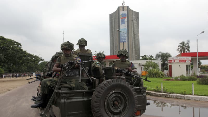L’armée au combat de la Garde républicaine de la République démocratique du Congo a circulé au sein de la capitale Kinshasa, samedi.