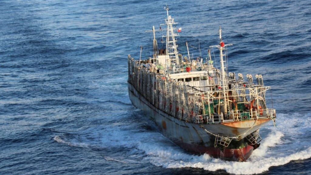 Afrique du Sud : 4 navires de pêche chinois sont saisis  